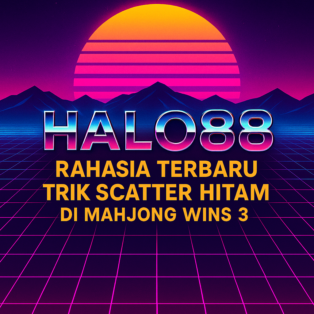 HALO88 - Rahasia Terbaru Trik Scatter Hitam Di Mahjong Wins 3
